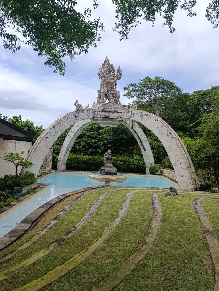 Balinese temple garden