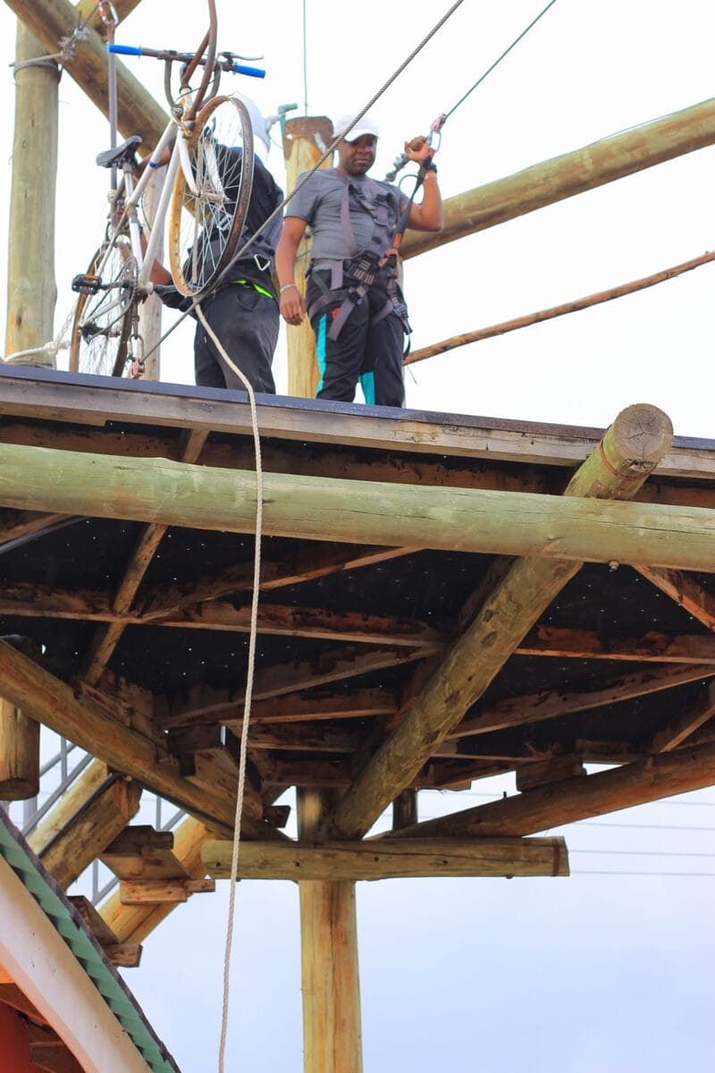 High ropes adventure